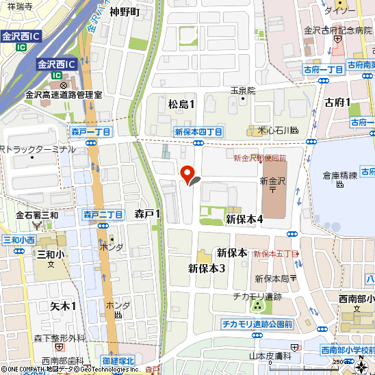ミスタータイヤマン吉田付近の地図